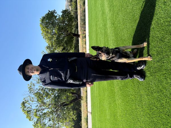 K-9 Pyro and Handler Matthew Sage K-9 Pyro and Handler Matthew Sage